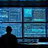Network operations center with performance graphs